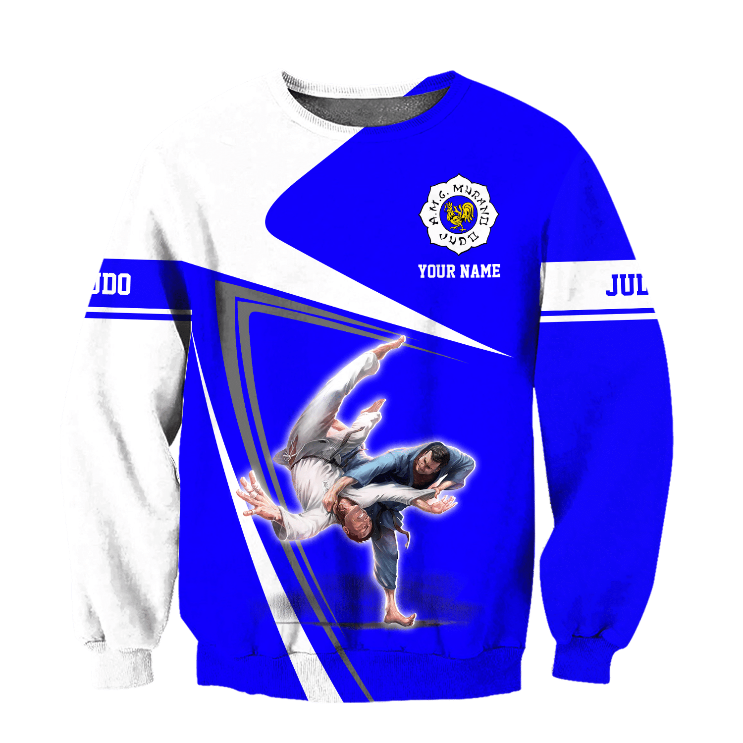 Customize Name Judo Hoodie For Men And Women MH