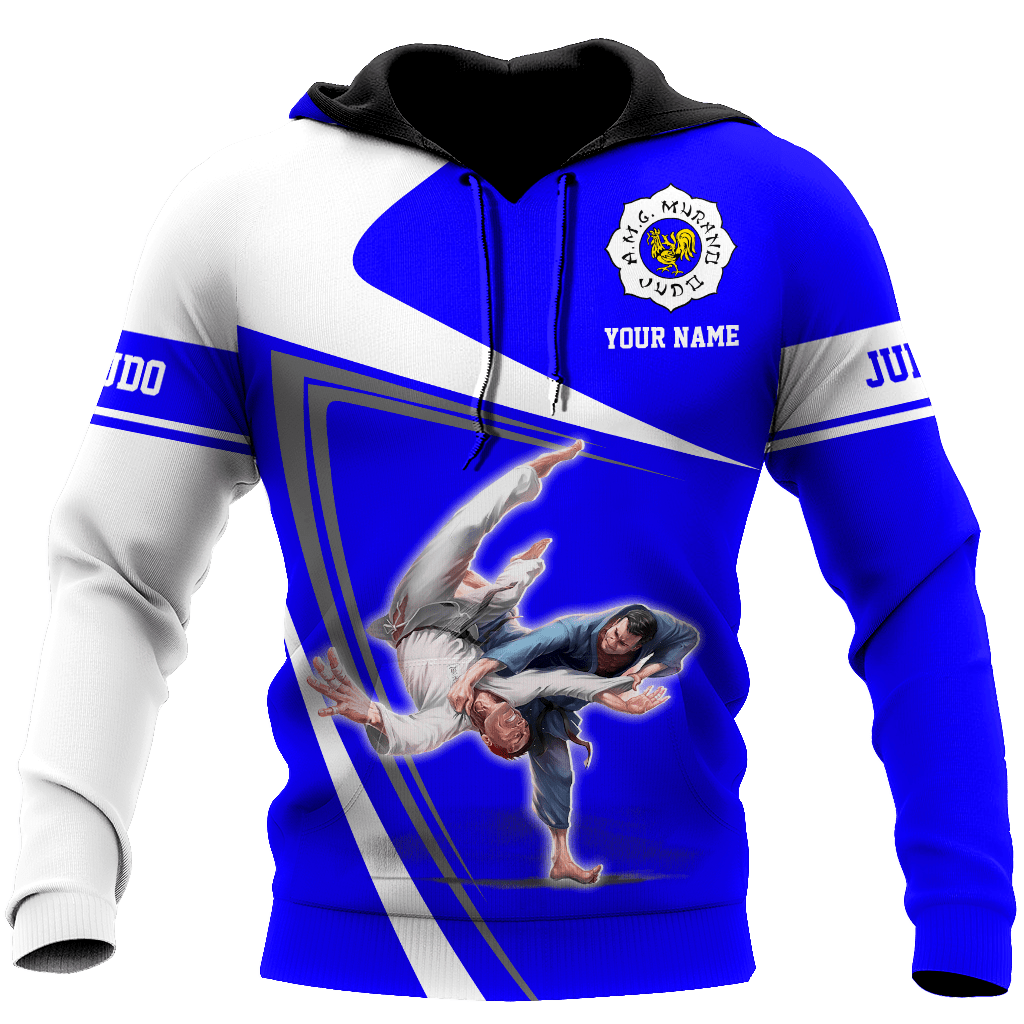 Customize Name Judo Hoodie For Men And Women MH