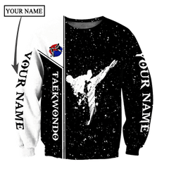 Customize Name Taekwondo Hoodie For Men And Women DD