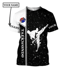 Customize Name Taekwondo Hoodie For Men And Women DD