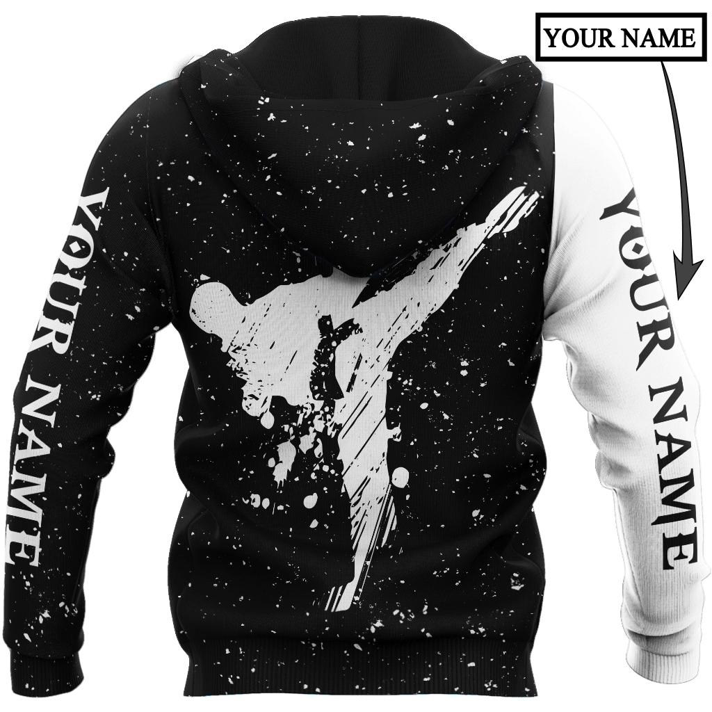 Customize Name Taekwondo Hoodie For Men And Women DD