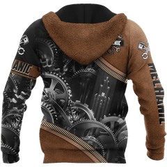 Personalized All Over Printed Mechanic Hoodie For Men and Women TN