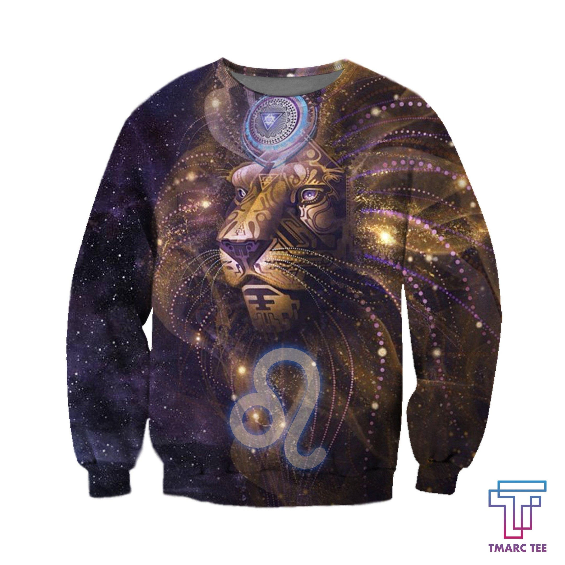 D ALL OVER PRINTED LEO ZODIAC T SHIRT NTH