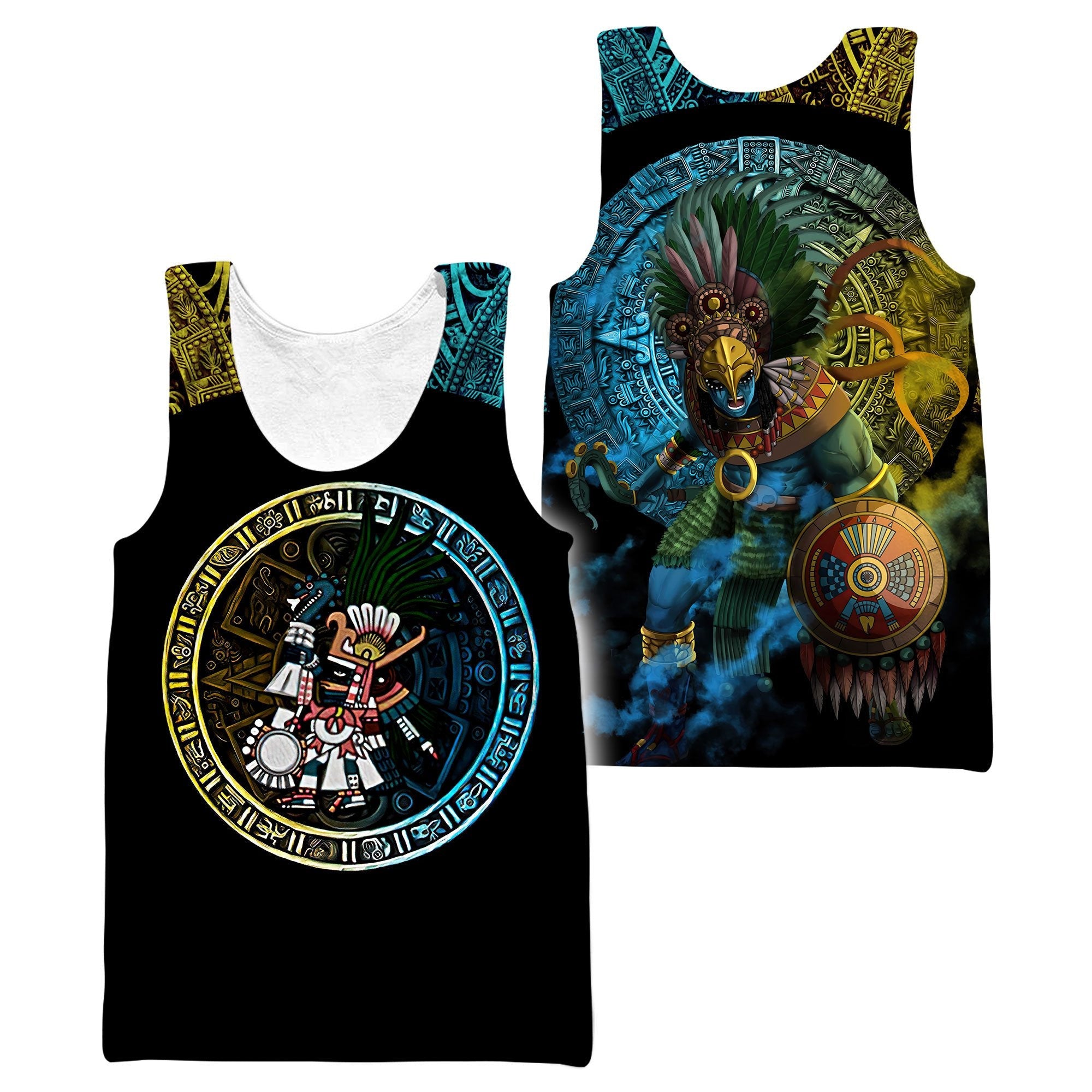 Gods of Mesoamerica - Huitzilopochtli Aztec Mexican Unisex Shirts