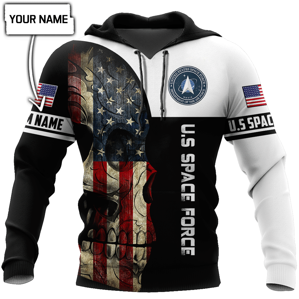 Proud to be United States Space Force Personalized Name - Shirts For Men and Women