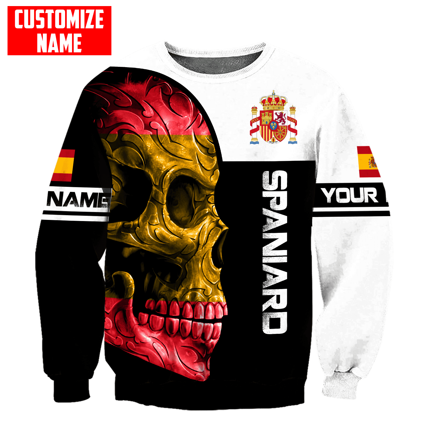 Personalized Spain Unisex Shirts KL