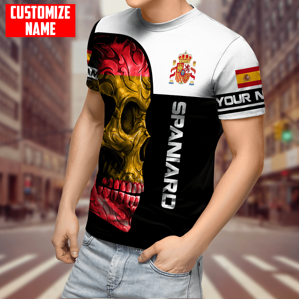 Personalized Spain Unisex Shirts KL