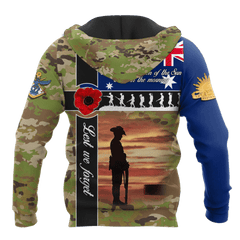 ANZAC day the ode Lest we forget Australian Army shirts VP