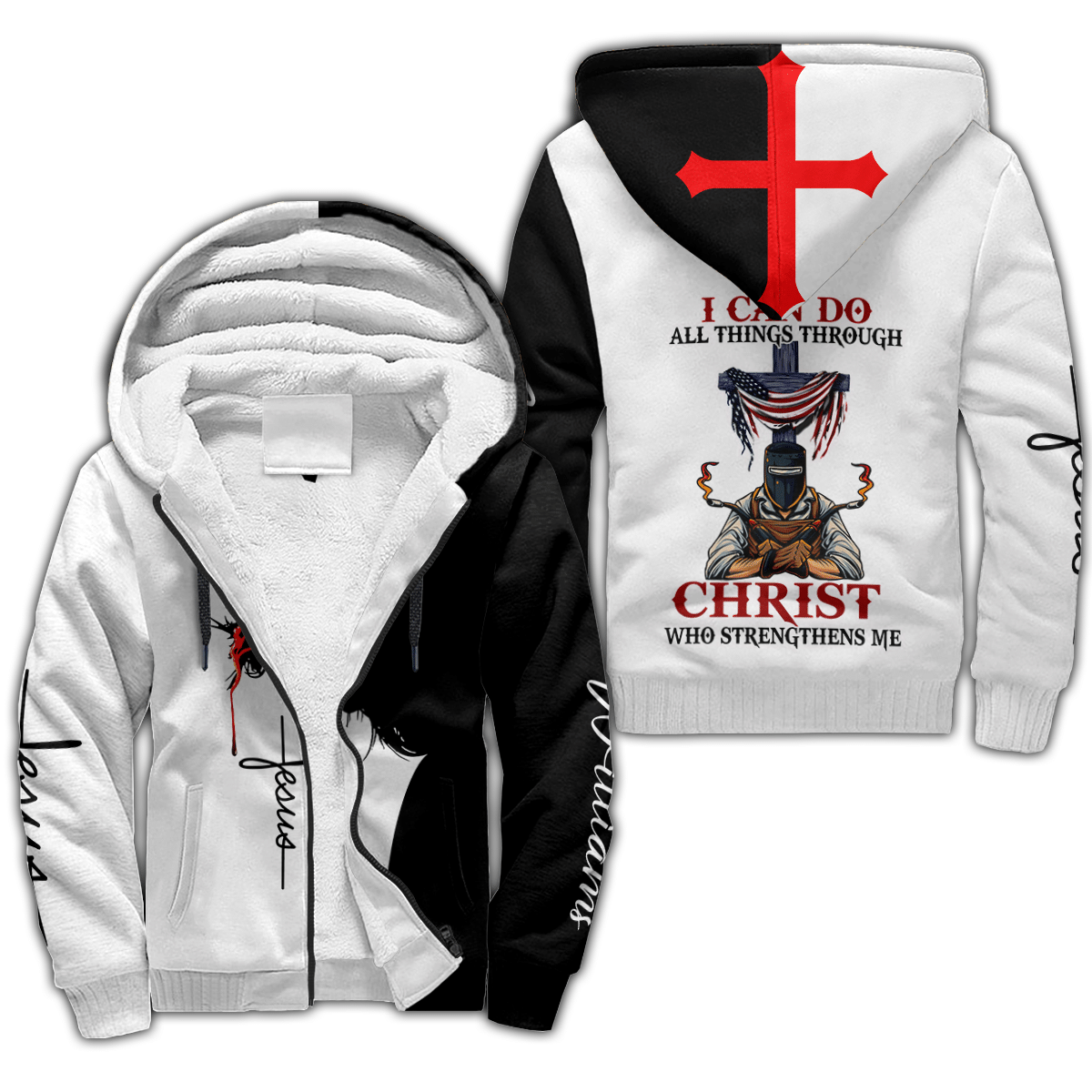 Premium Personalized Printed Jesus Welder Shirts MEI