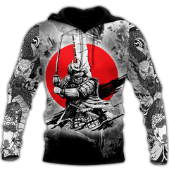 Premium Unisex Printed Samurai Tattoo Shirts MEI