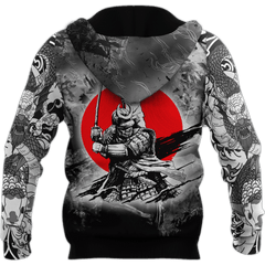 Premium Unisex Printed Samurai Tattoo Shirts MEI