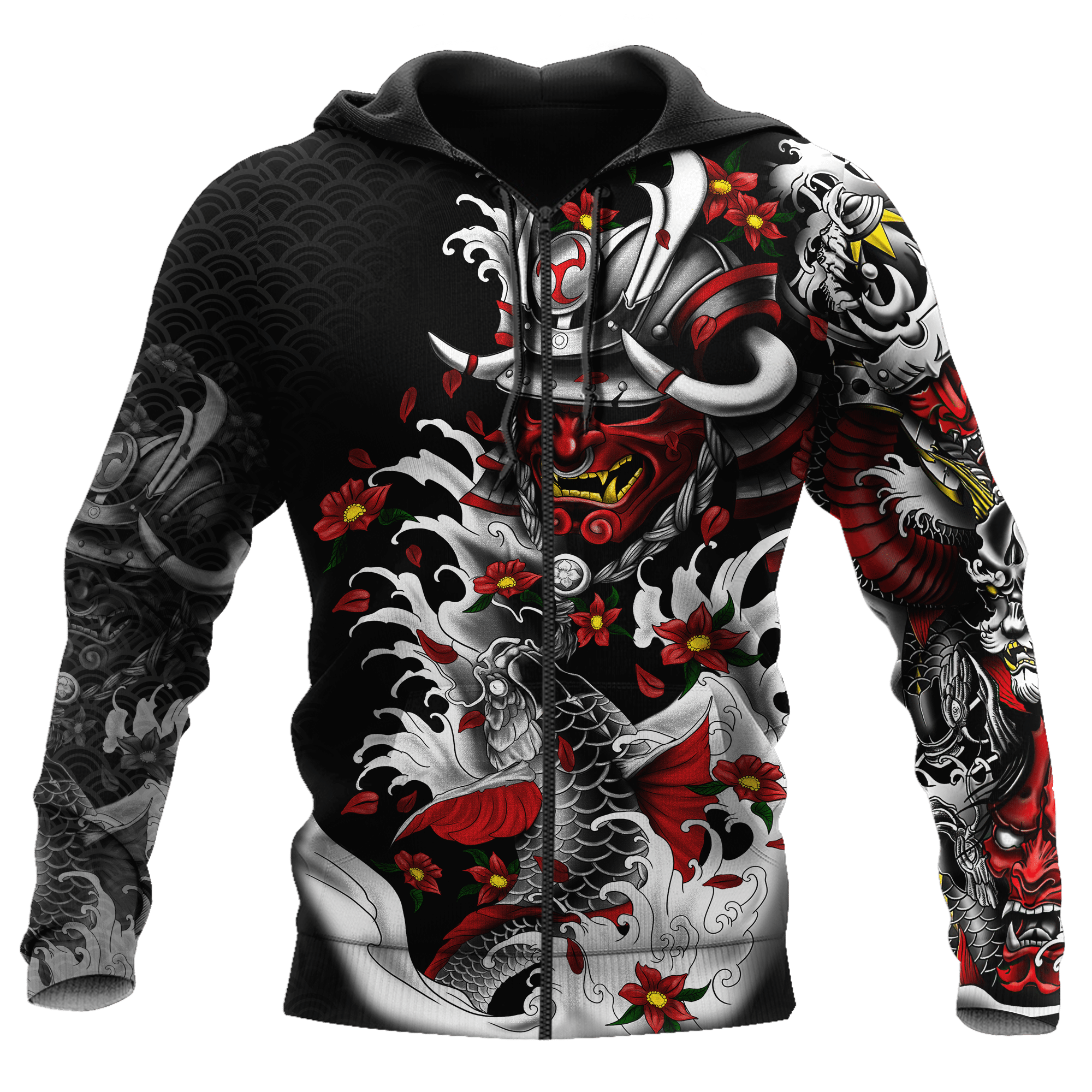 Premium Unisex Printed Samurai Shirts MEI