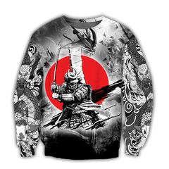 Premium Unisex Printed Samurai Tattoo Shirts MEI