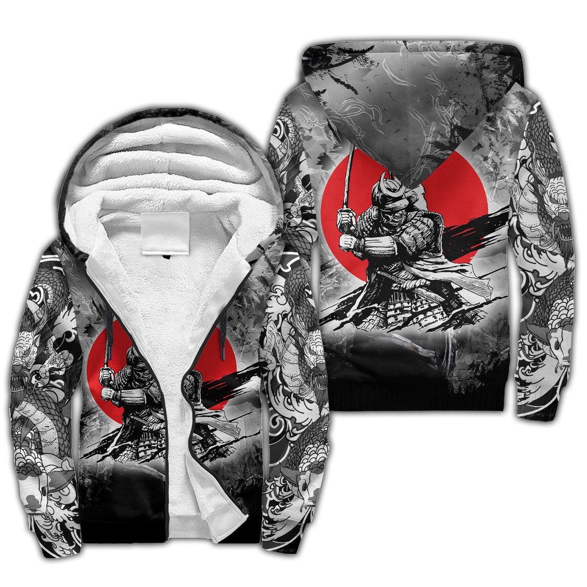 Premium Unisex Printed Samurai Tattoo Shirts MEI