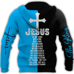 Premium Christian Jesus Personalized Name Printed Unisex Shirts