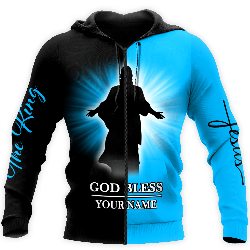 Premium Christian Jesus Personalized Name Printed Unisex Shirts