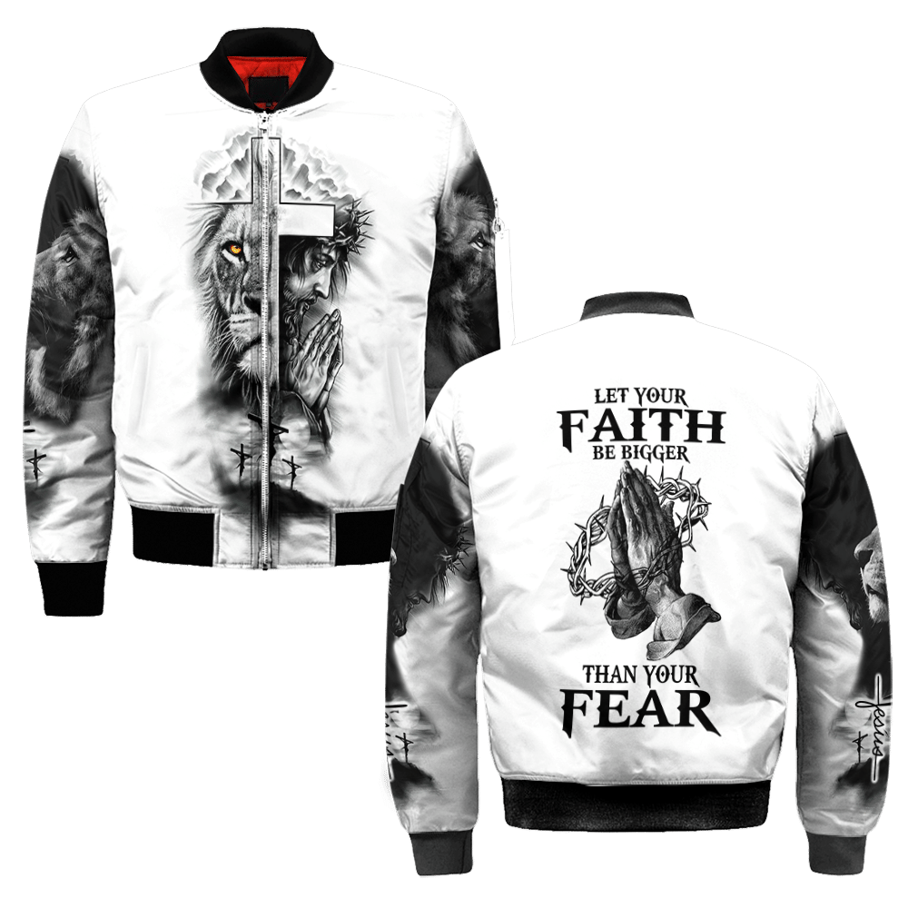 Let Your Faith Be Bigger Than Your Fear Jesus Shirts