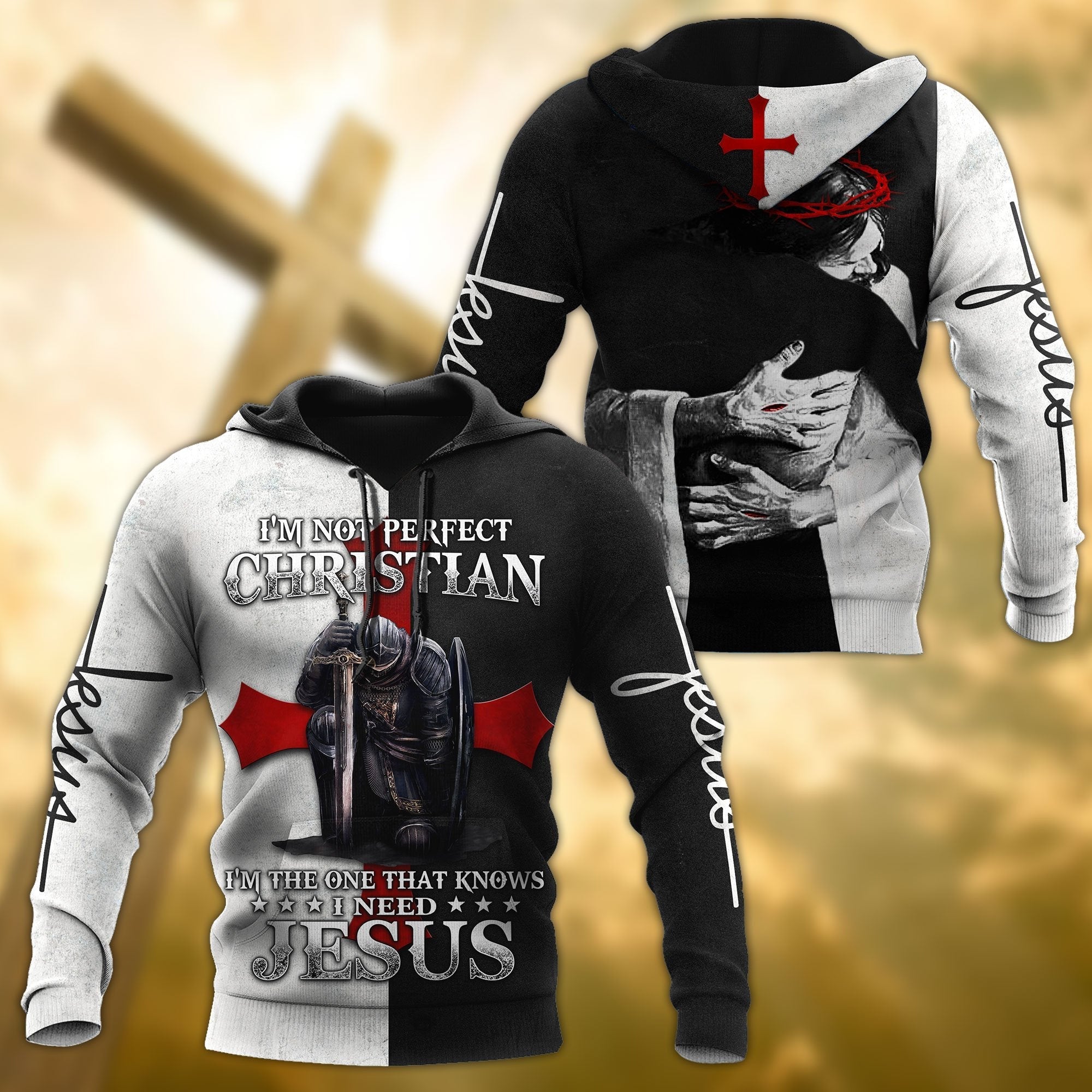 Christian Jesus Easter Day 3D All Over Printed Unisex Shirts