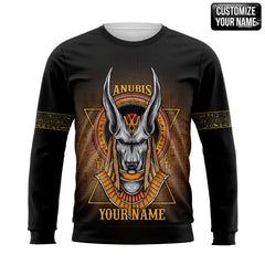 Custom name Anubis ancient Egyptian Shirts