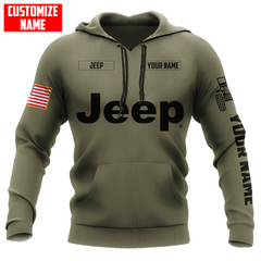 Custom Name Jeep Hoodie