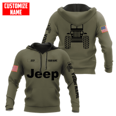 Custom Name Jeep Hoodie