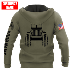 Custom Name Jeep Hoodie