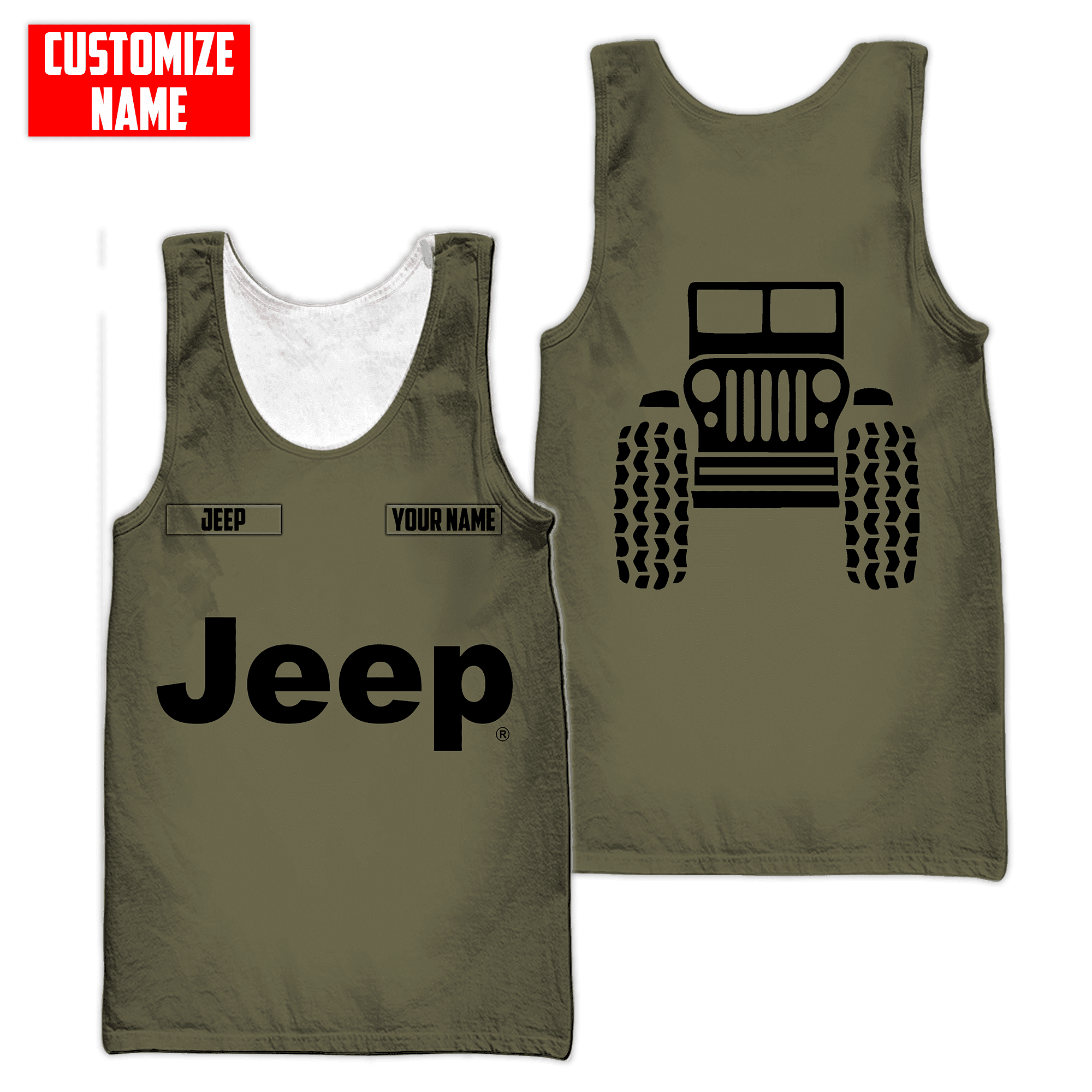 Custom Name Jeep Hoodie