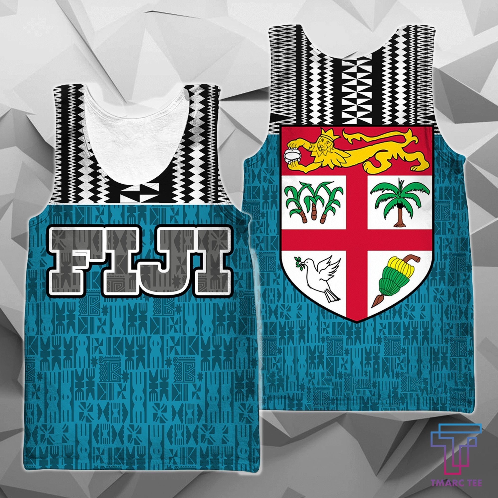 Fiji Tapa Hoodie NN