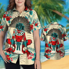 Aztec Mayan Mictlan God Hawaiian Shirt