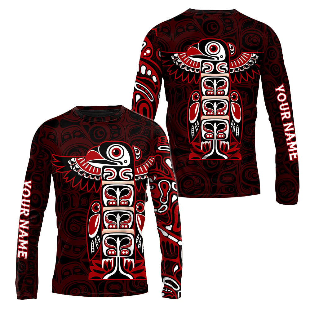 Stylish Totem Pole Native American Pacific Northwest Style Customized 3D All Over Printed Shirt