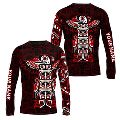 Stylish Totem Pole Native American Pacific Northwest Style Customized 3D All Over Printed Shirt