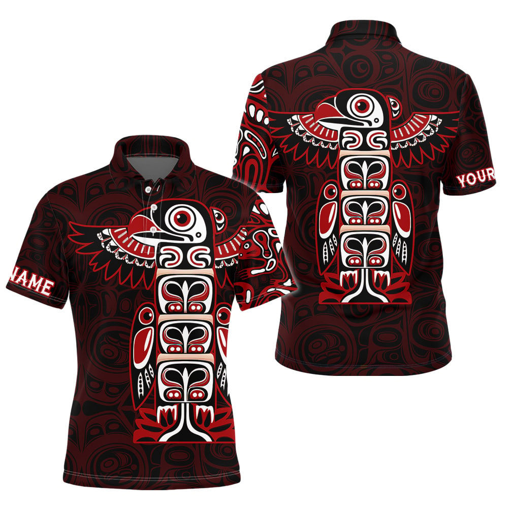 Stylish Totem Pole Native American Pacific Northwest Style Customized 3D All Over Printed Shirt