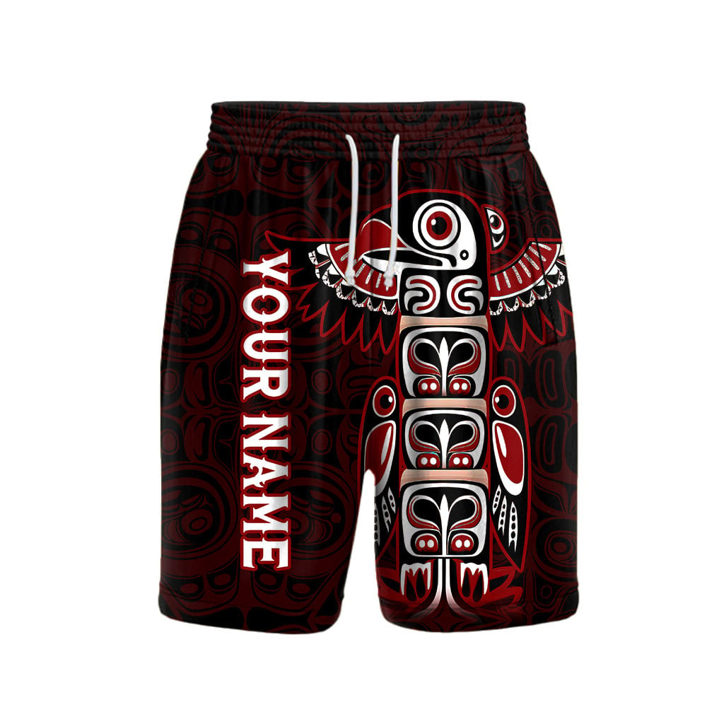 Stylish Totem Pole Native American Pacific Northwest Style Customized 3D All Over Printed Shirt