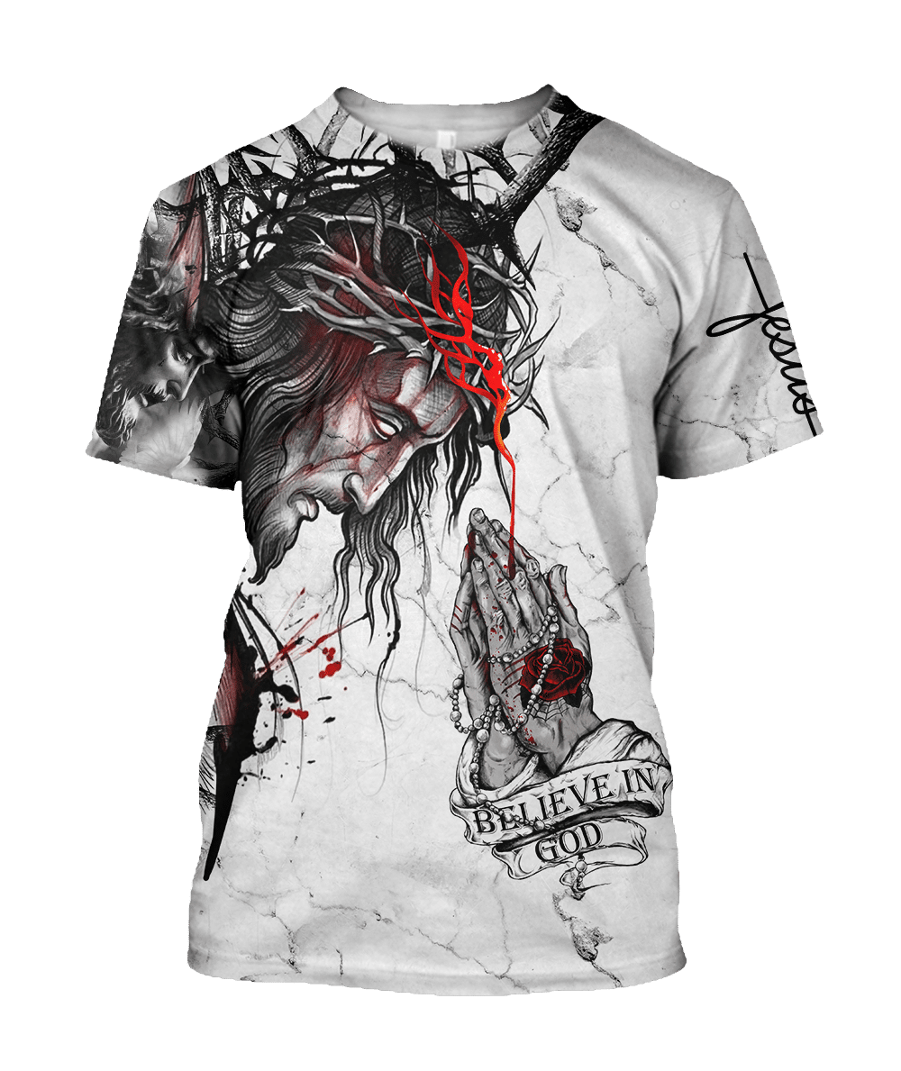 Jesus 3D All Over Printed Shirts For Men and Women JJW31102004 - Amaze Style™-Apparel