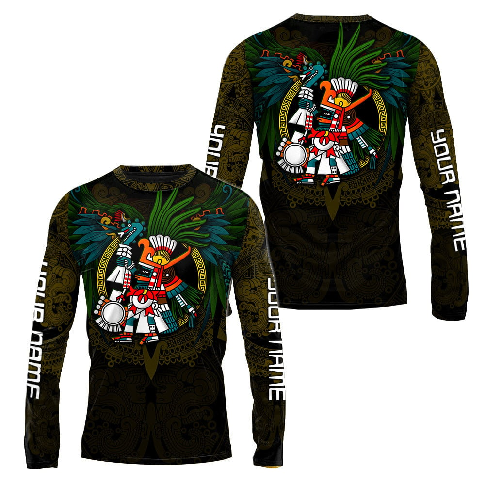 Eagle Warrior Worshipping Huitzilopochtli Aztec God Customized 3D All Over Printed Shirts