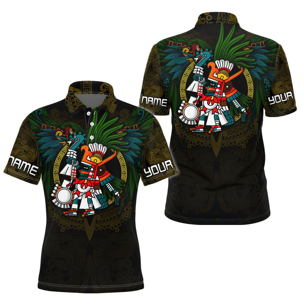 Eagle Warrior Worshipping Huitzilopochtli Aztec God Customized 3D All Over Printed Shirts