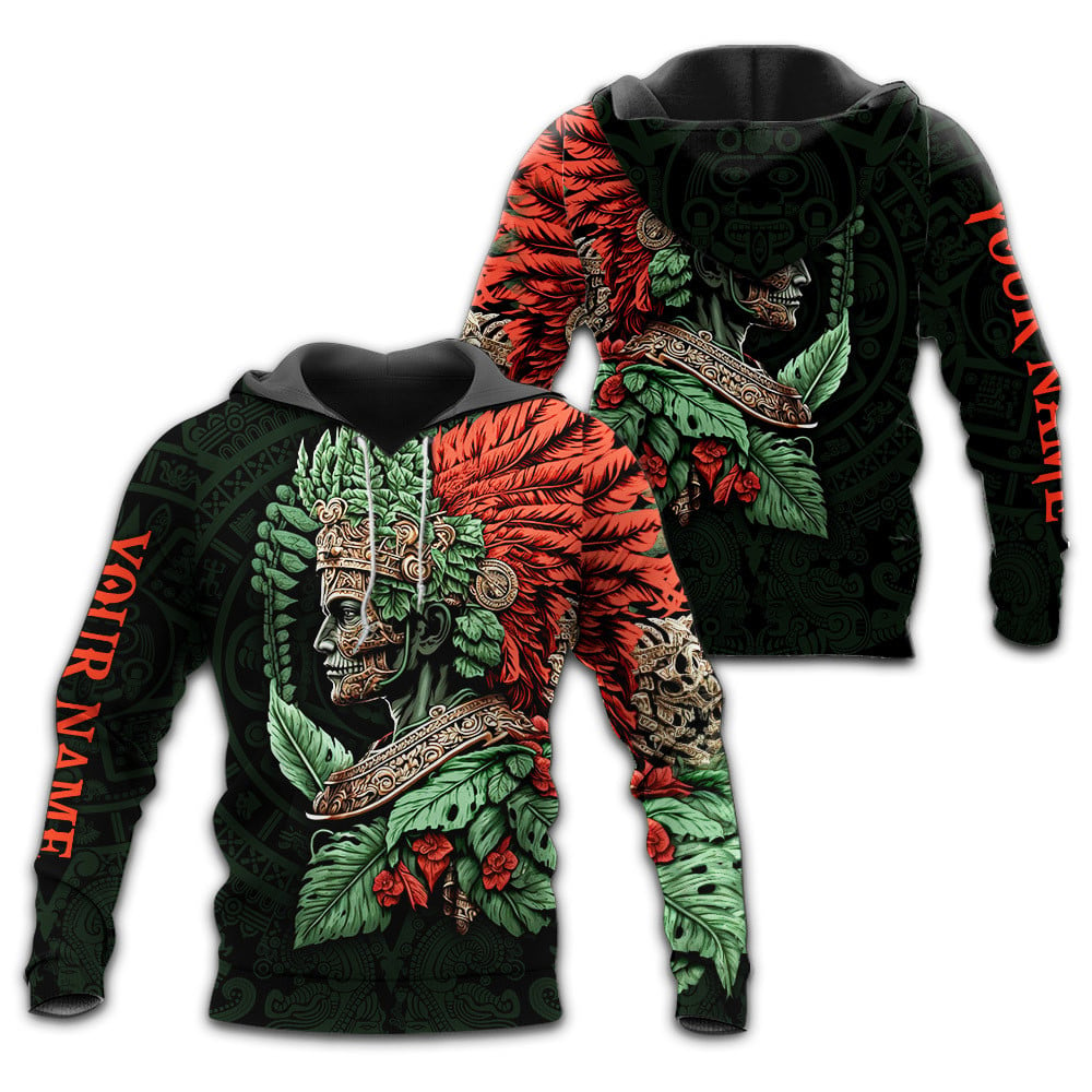 Stylish Quetzalcoatl Aztec Warrior Customized 3D All Over Printed Shirts