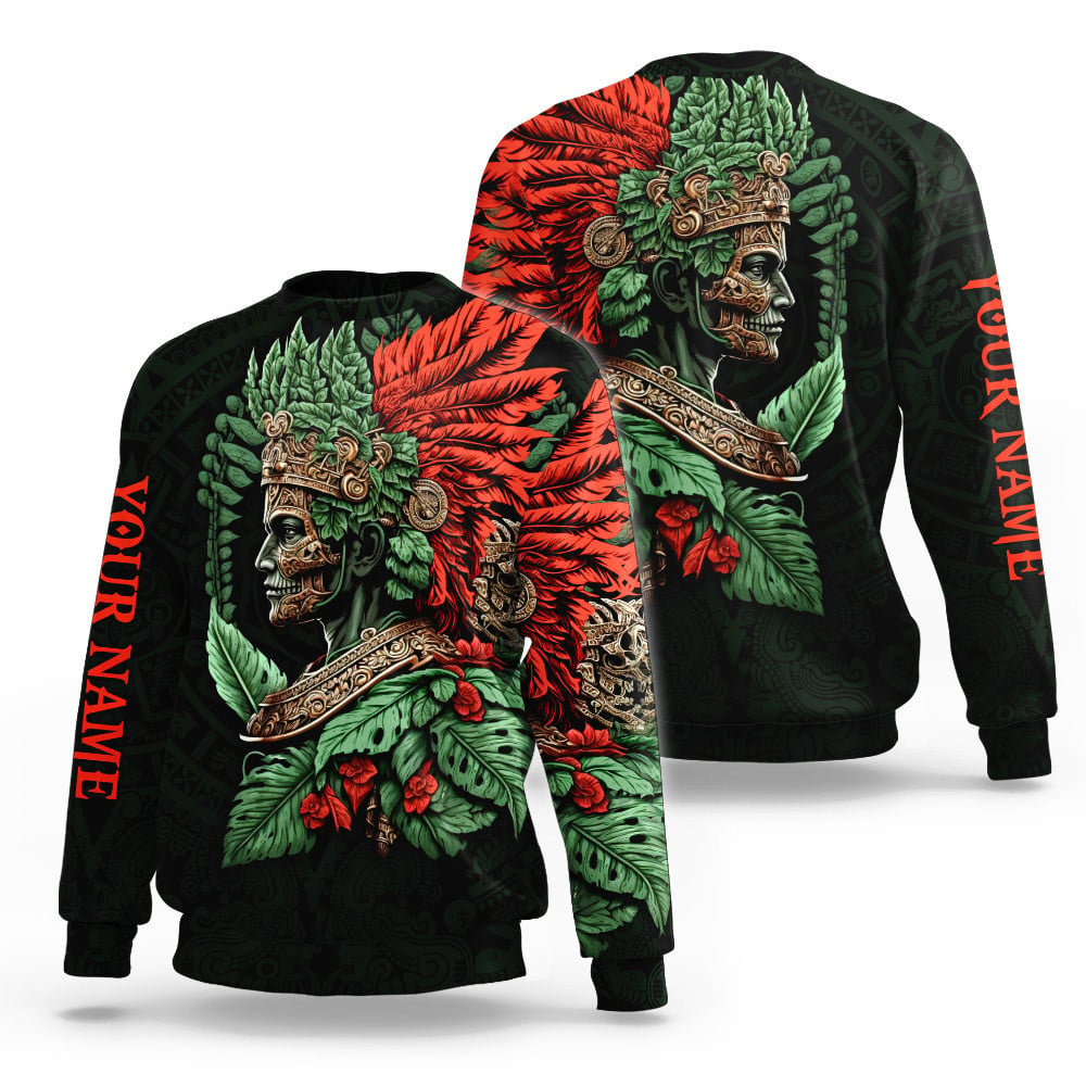 Stylish Quetzalcoatl Aztec Warrior Customized 3D All Over Printed Shirts