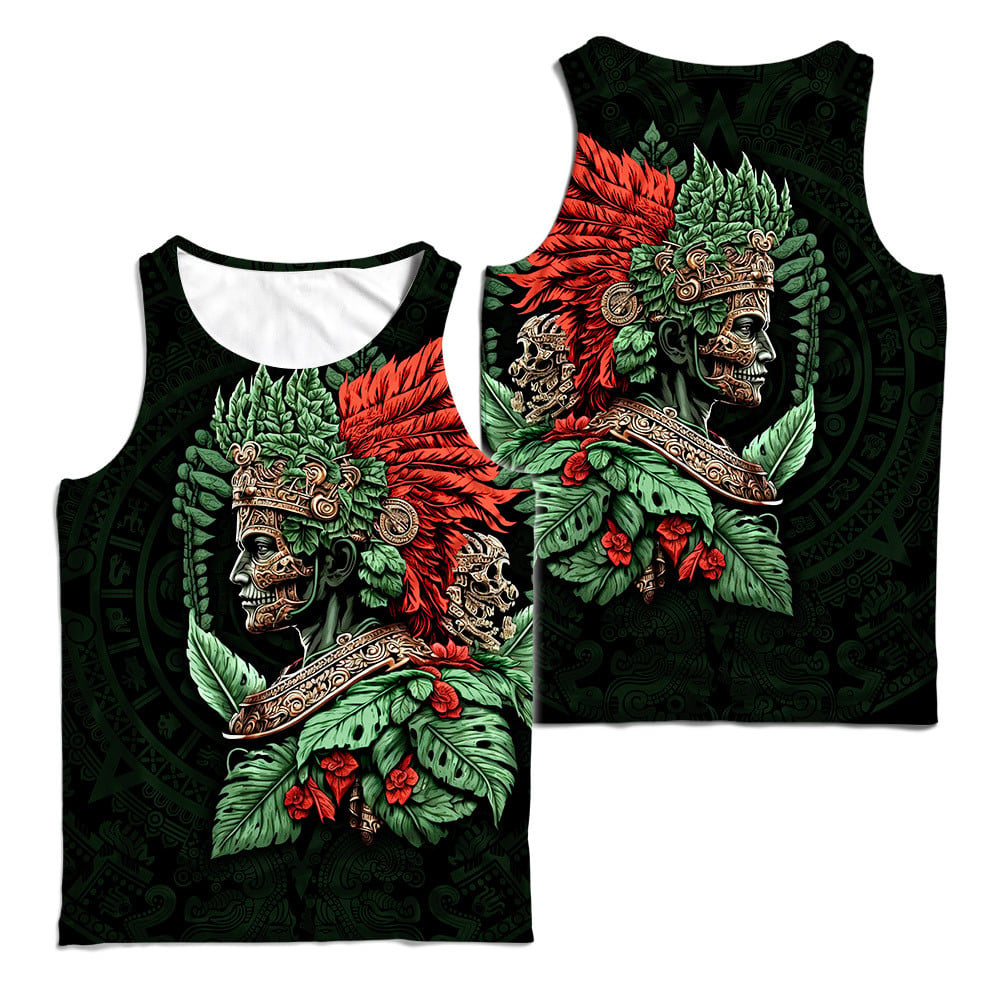 Stylish Quetzalcoatl Aztec Warrior Customized 3D All Over Printed Shirts