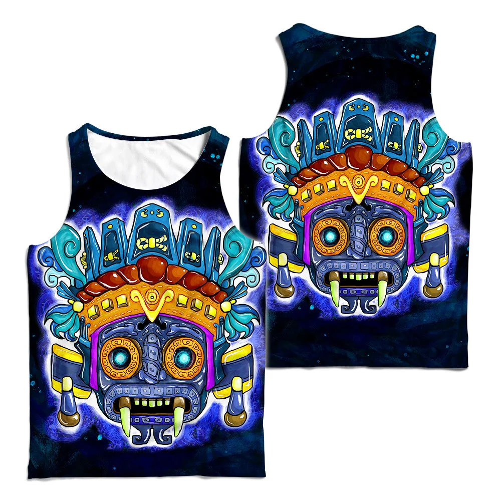 Tlaloc Universe God Aztec Customized 3D All Over Printed Shirts