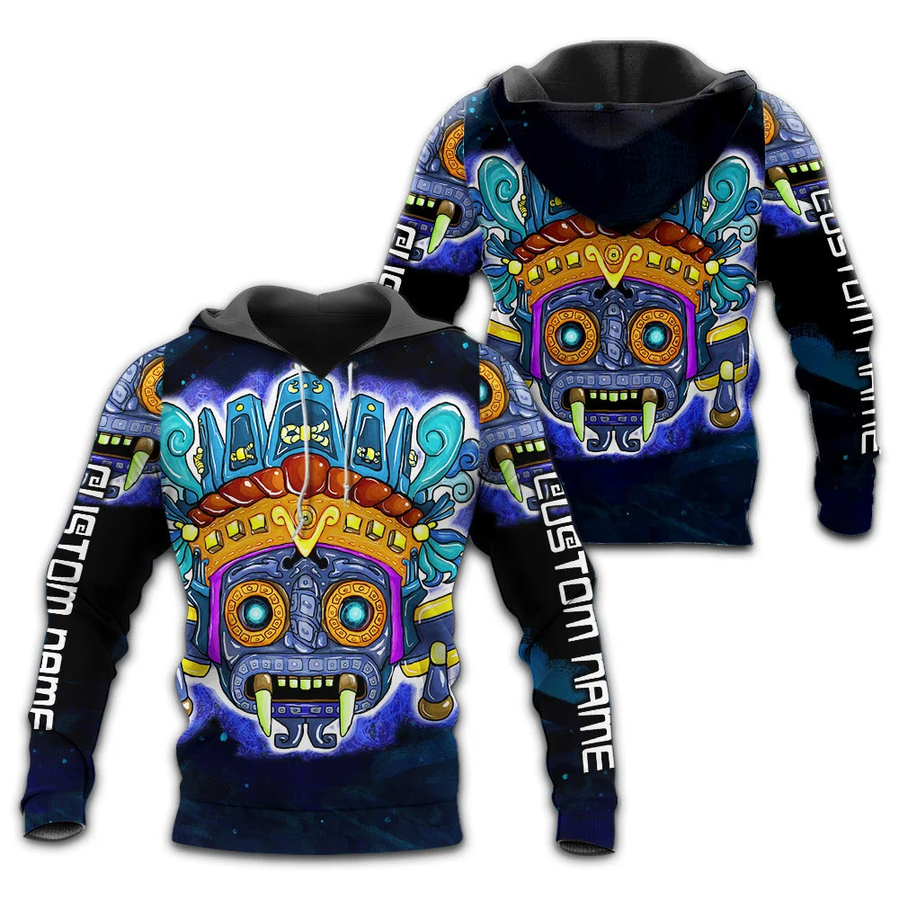 Tlaloc Universe God Aztec Customized 3D All Over Printed Shirts