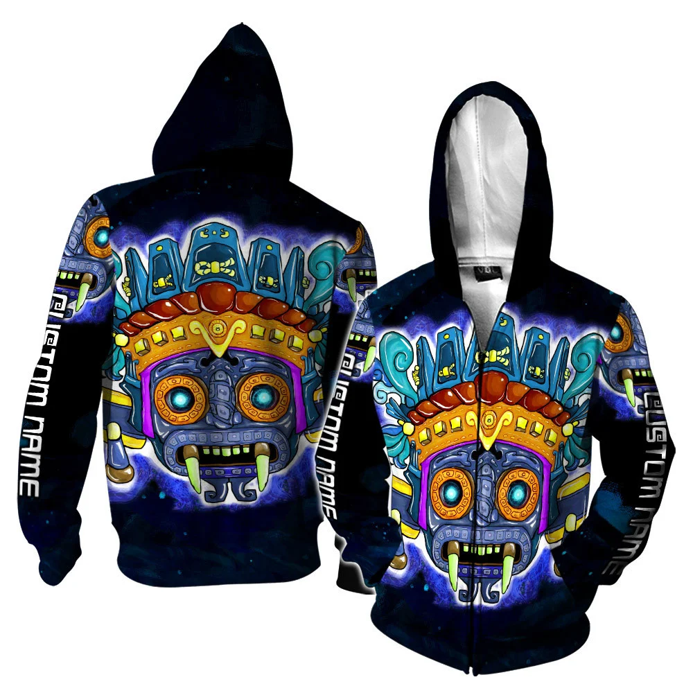 Tlaloc Universe God Aztec Customized 3D All Over Printed Shirts