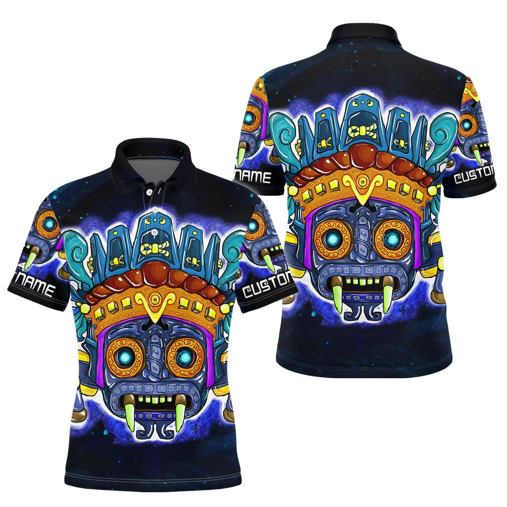 Tlaloc Universe God Aztec Customized 3D All Over Printed Shirts