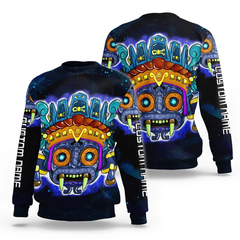 Tlaloc Universe God Aztec Customized 3D All Over Printed Shirts