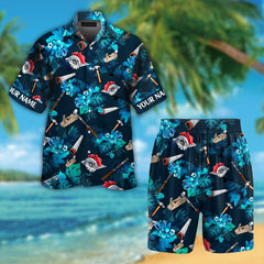 Custom Name Carpenter Hawaiian Shirts for Men & Women