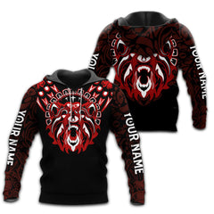 The Bear Mato Northwest Pacific Native American Customized 3D All Over Printed Shirts