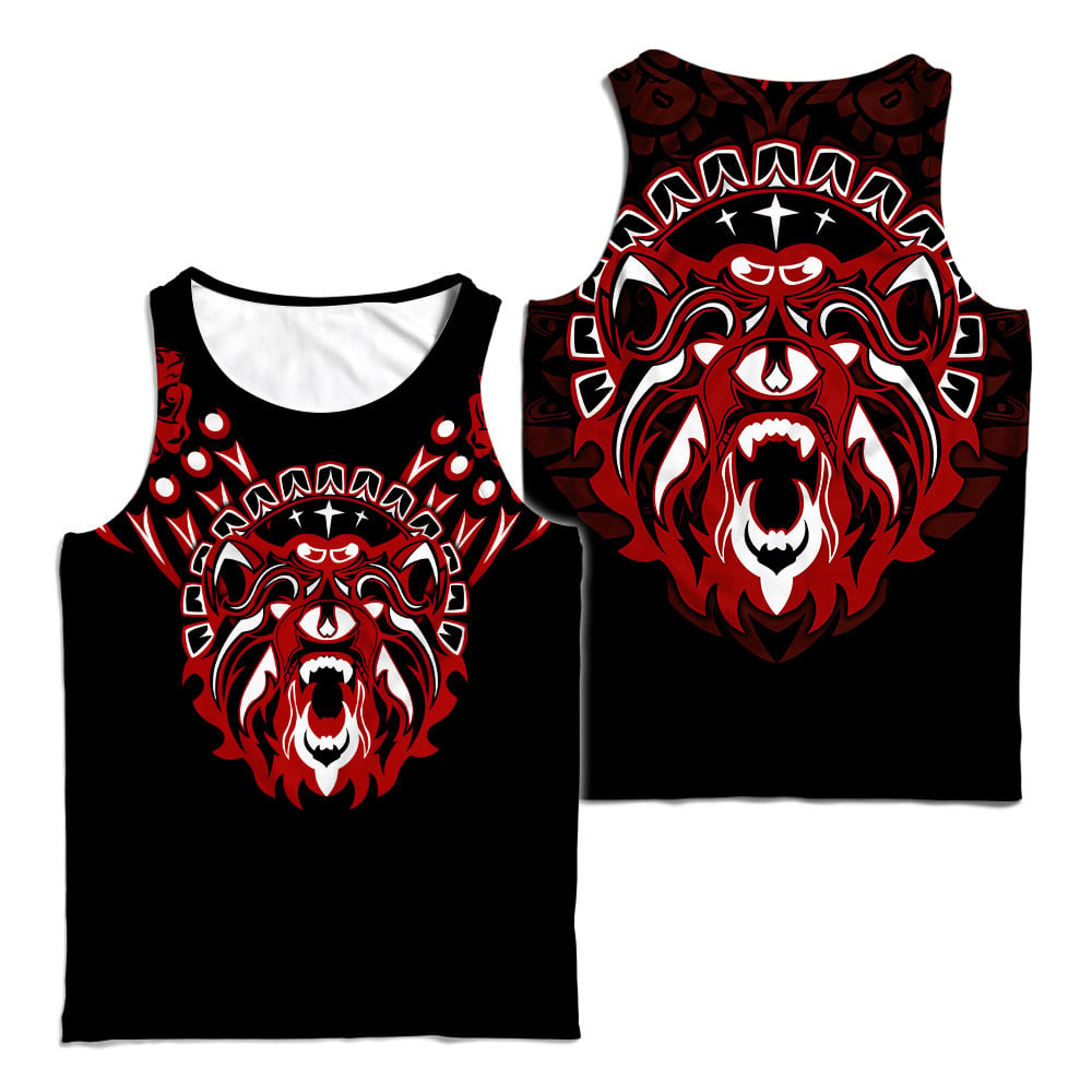 The Bear Mato Northwest Pacific Native American Customized 3D All Over Printed Shirts