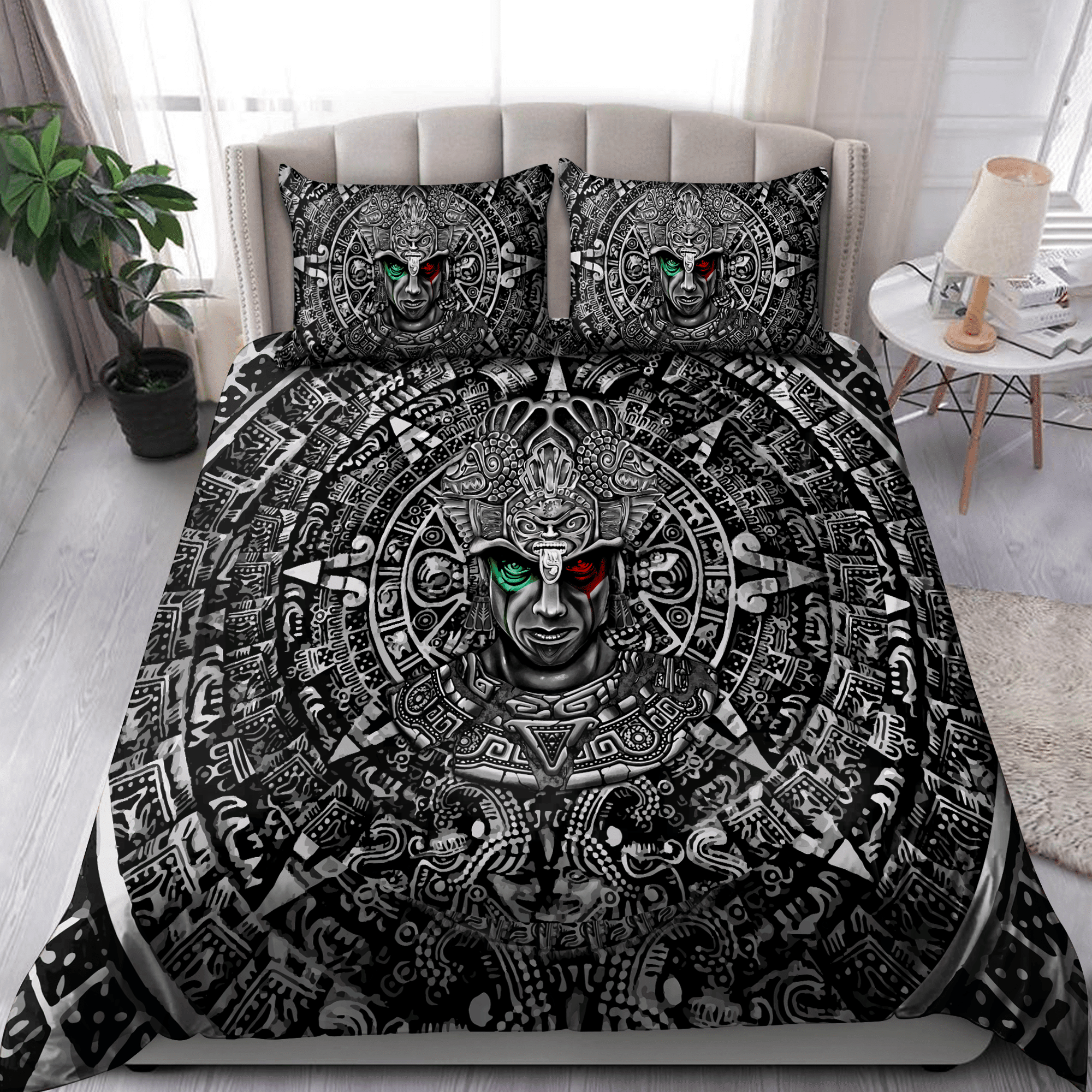 Aztec Warrior Mexican Bedding Set DQB10032104JJ - Amaze Style™