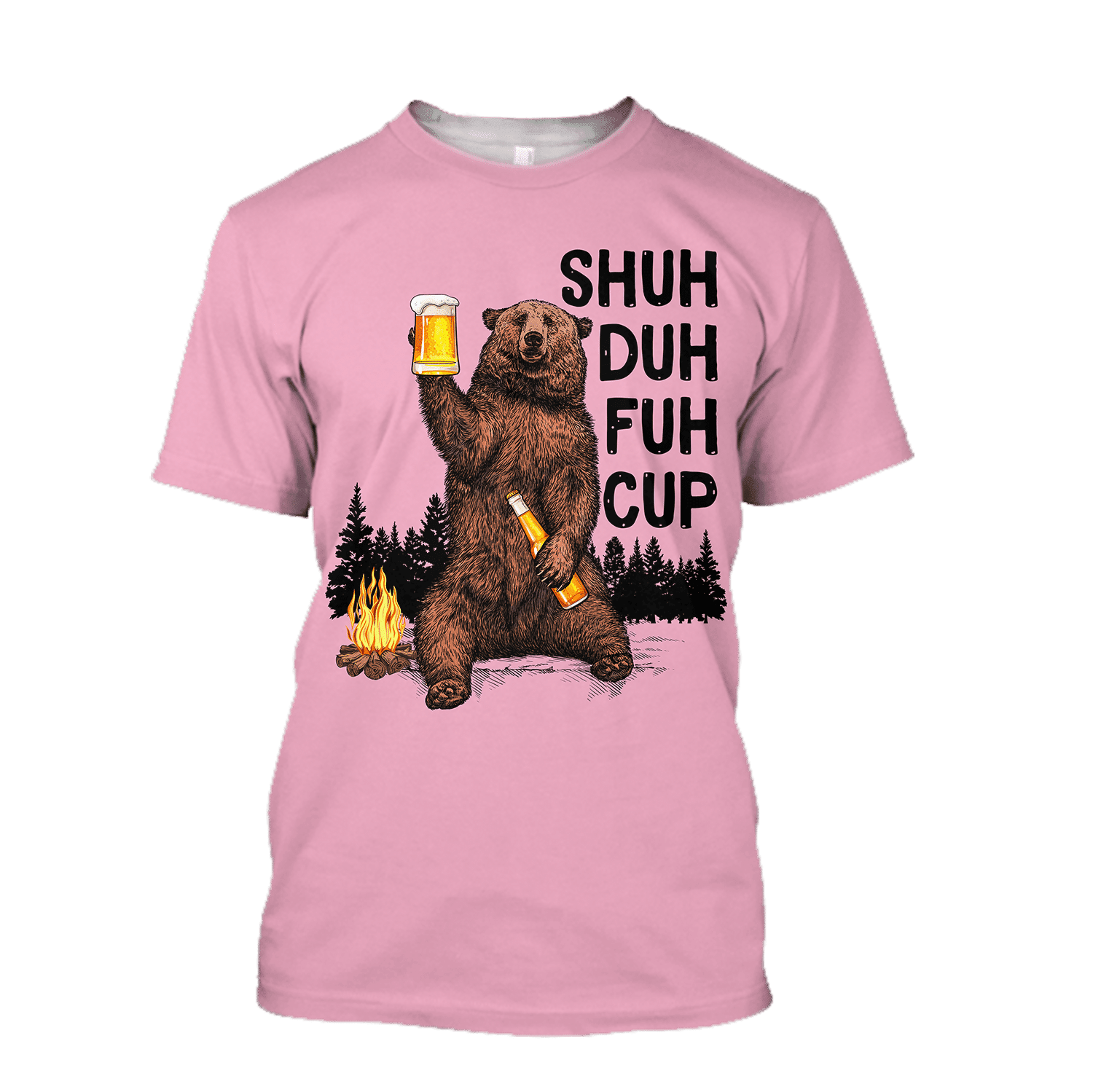 Shuh Duh Fuh Cup - Bear go Camping B102 - TrendZoneTee-Apparel