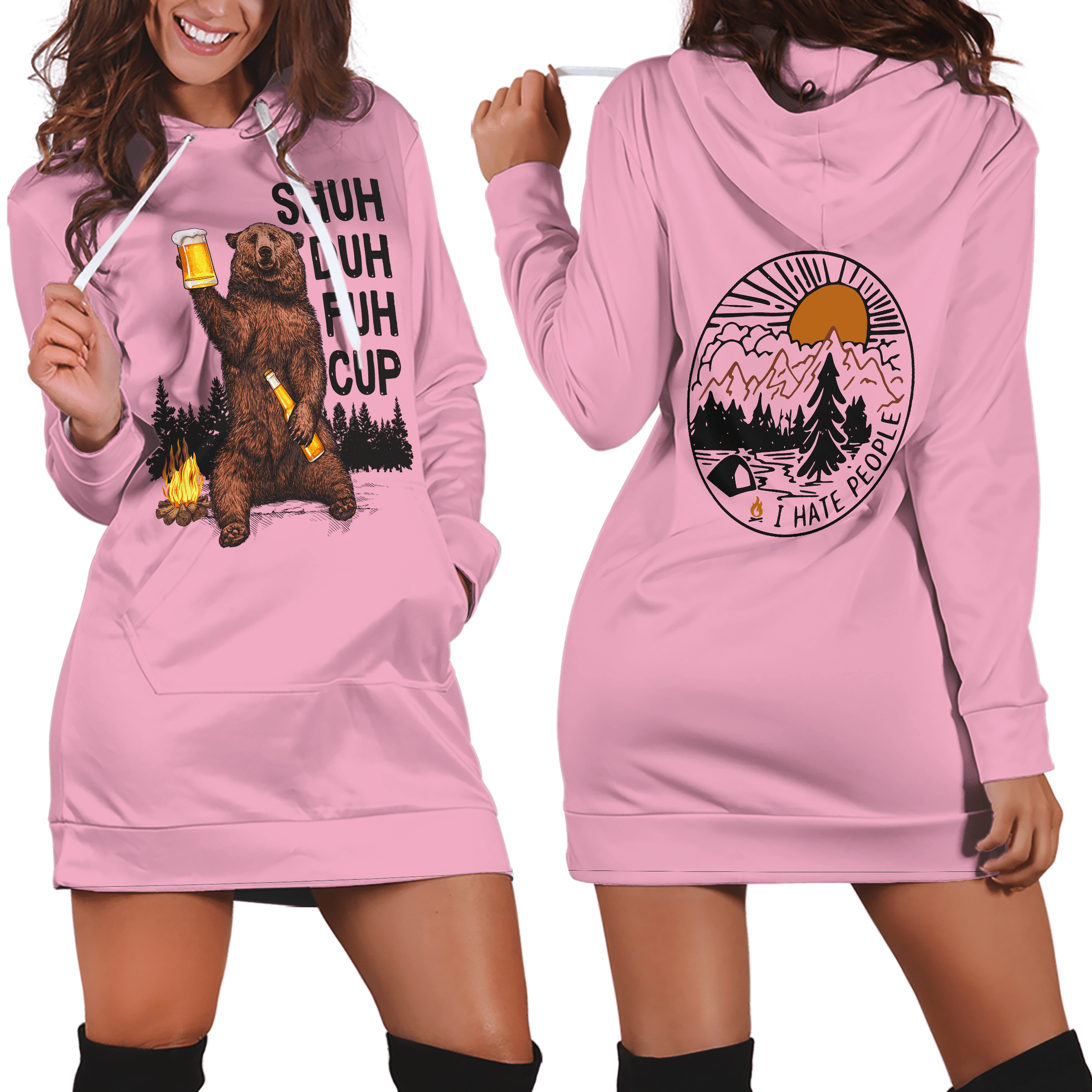 Shuh Duh Fuh Cup - Bear go Camping B102 - TrendZoneTee-Apparel